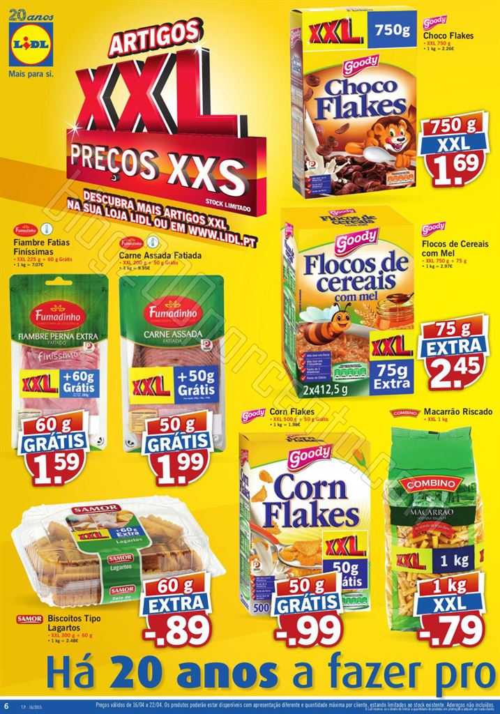 Antevisão Folheto LIDL Promoções de 16 a 22 abr