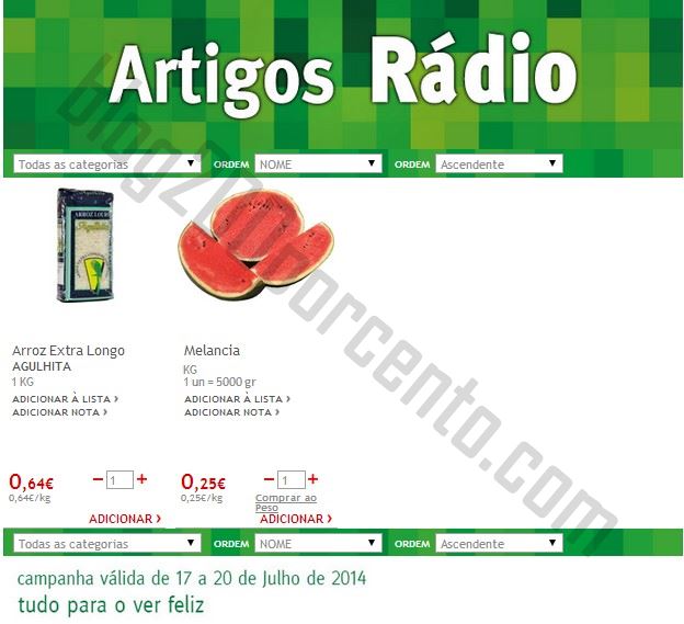 Promoções JUMBO de 17 a 20 julho