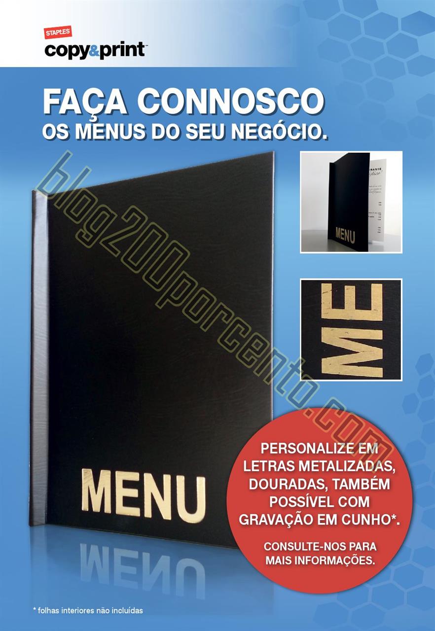 Antevisão Folheto STAPLES Segurança de 1 a 13 ou