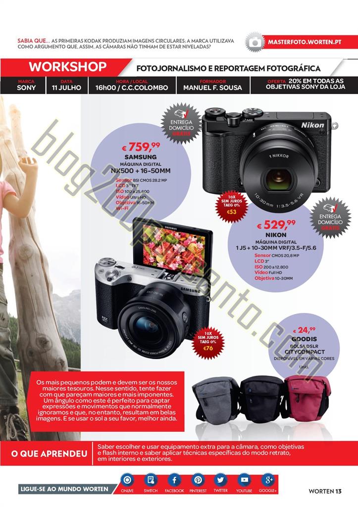 Novo Folheto WORTEN Promoções de 3 a 28 julho p1