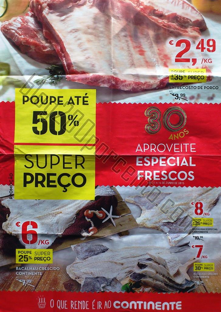 Novo Folheto CONTINENTE Fim de semana de 11 a 14 j