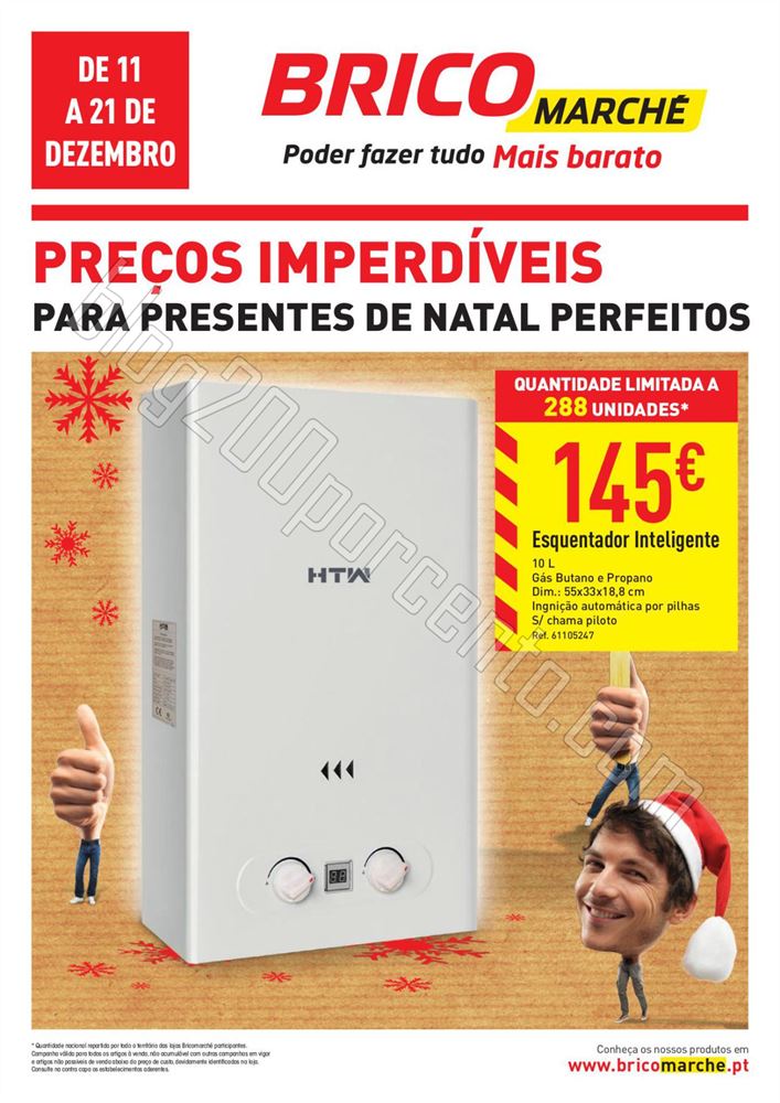 Antevisão Folheto BRICOMARCHÉ Presentes Natal de