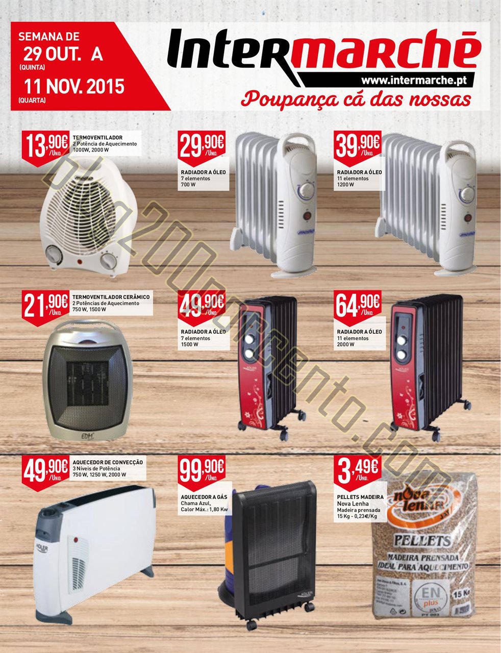 Antevisão folheto INTERMARCHÉ Aquecimento de 29 