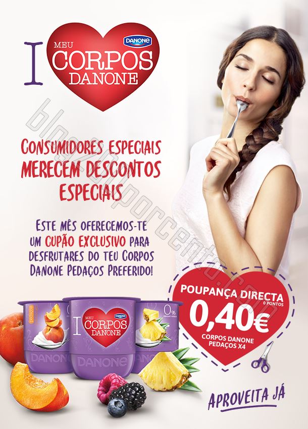 Novo vale descontos DANONE 0 pontos