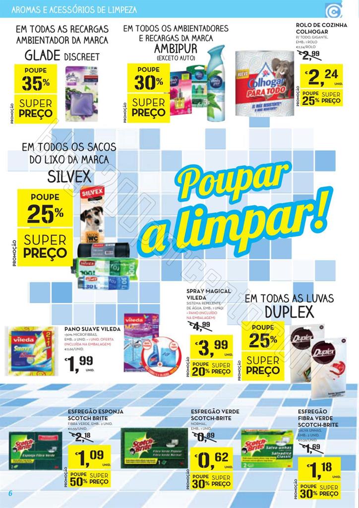 Antevisão Folheto CONTINENTE Limpeza de 3 a 15 ma