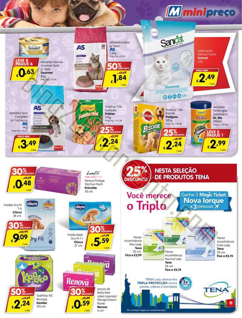 Antevisão Folheto MINIPREÇO Market de 10 a 16 se
