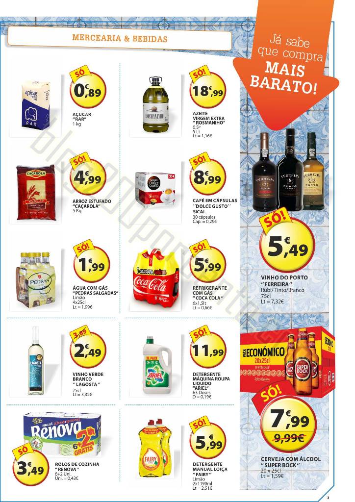 Antevisão Folheto E-LECLERC Chaves de 28 julho a 