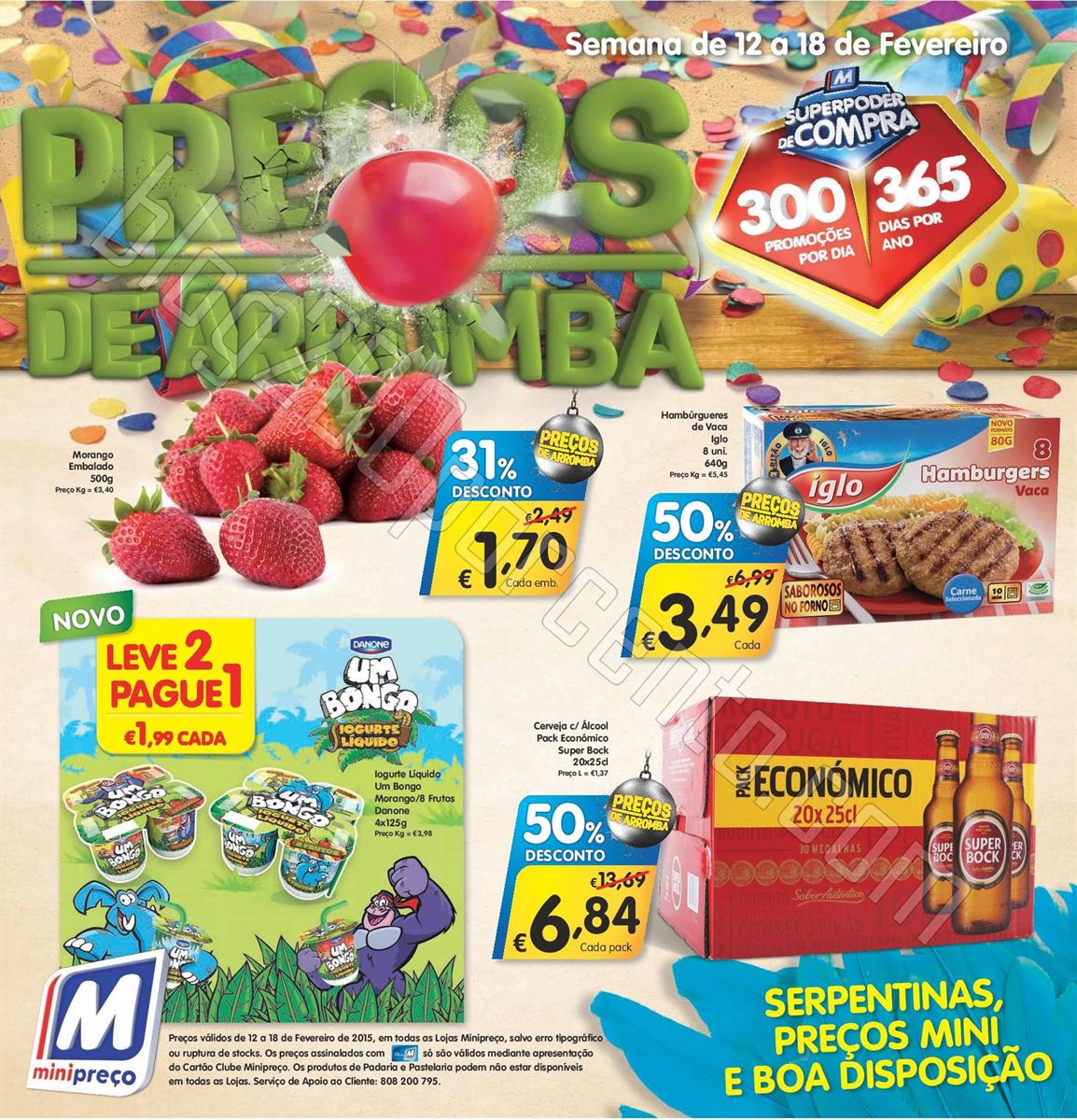 Antevisão Folheto MINIPREÇO Promoções de 12 a 