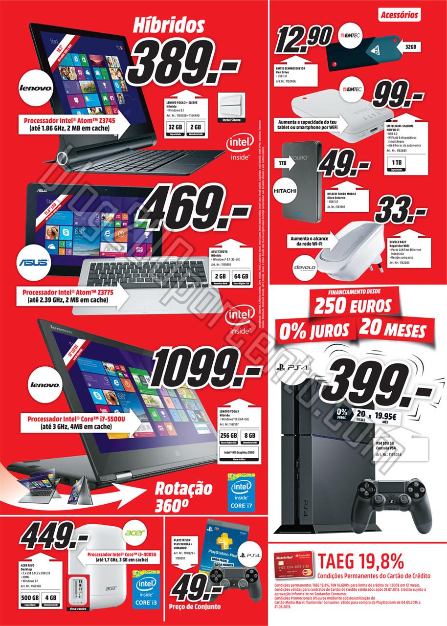 Antevisão Folheto MEDIA MARKT Promoções de 7 a 