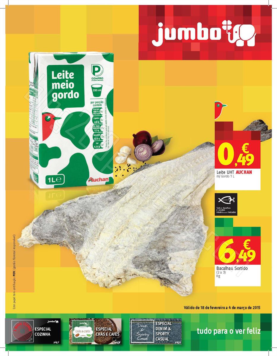 Antevisão Folheto JUMBO de 18 fevereiro a 4 març