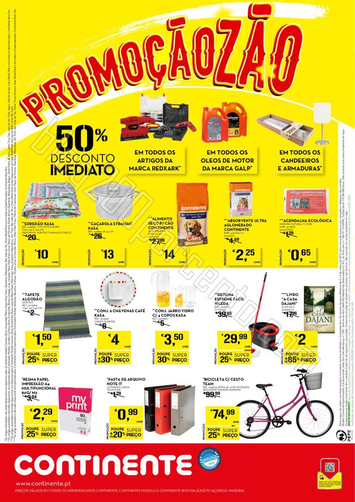 Antevisão Folheto CONTINENTE Promoçãozão de 2 