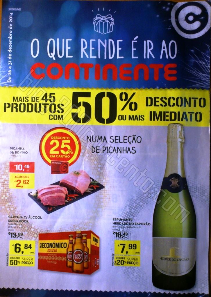 Antevisão Folheto CONTINENTE de 26 a 31 dezembro 