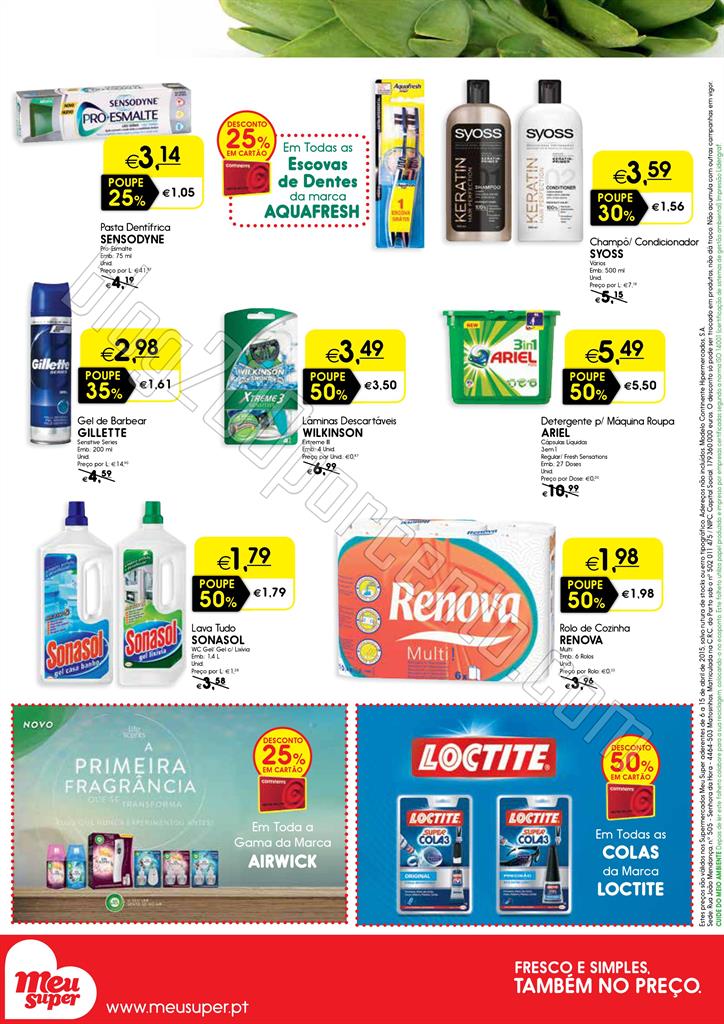 Novo Folheto MEU SUPER Promoções de 6 a 15 abril