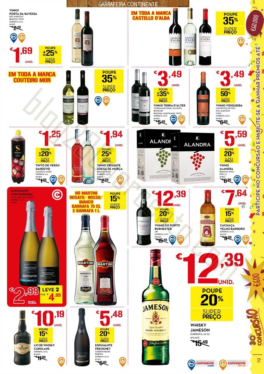 Antevisão Folheto CONTINENTE Promoções de 4 a 1