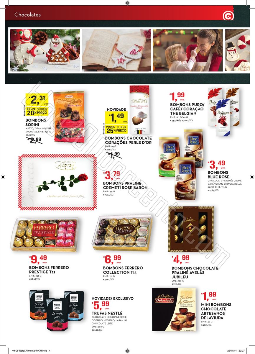 Novo Folheto CONTINENTE Viva o Natal de 9 a 24 dez