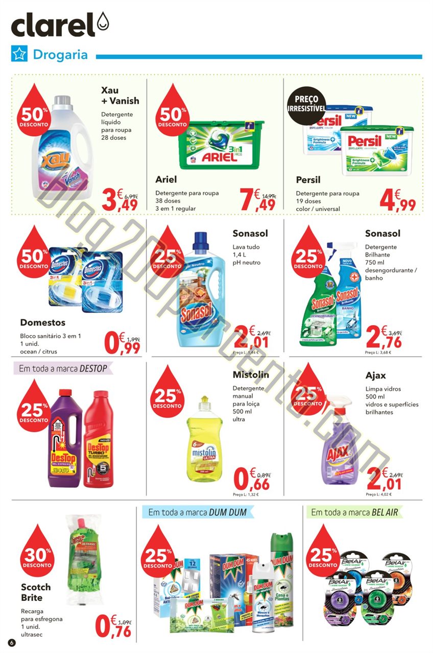 Antevisão folhetoCLAREL promoções de 5 a 18 nov