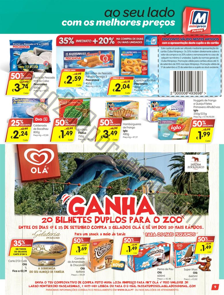 Antevisão Folheto MINIPREÇO Parking de 17 a 23 s