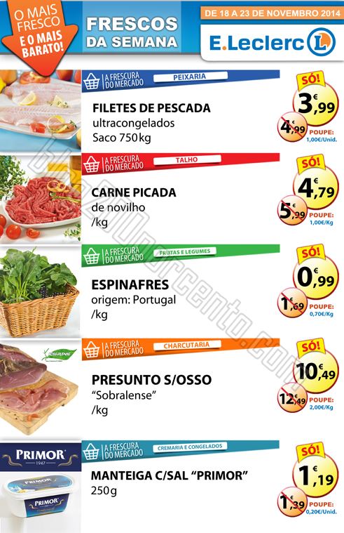Promoções E-LECLERC Caldas ds Rainha de 18 a 23 