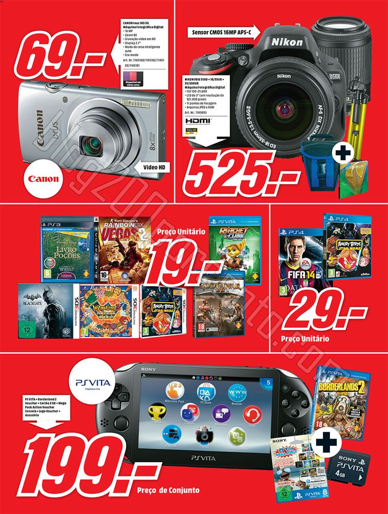 Antevisão Folheto MEDIAMARKT Norte de 8 a 14 jane