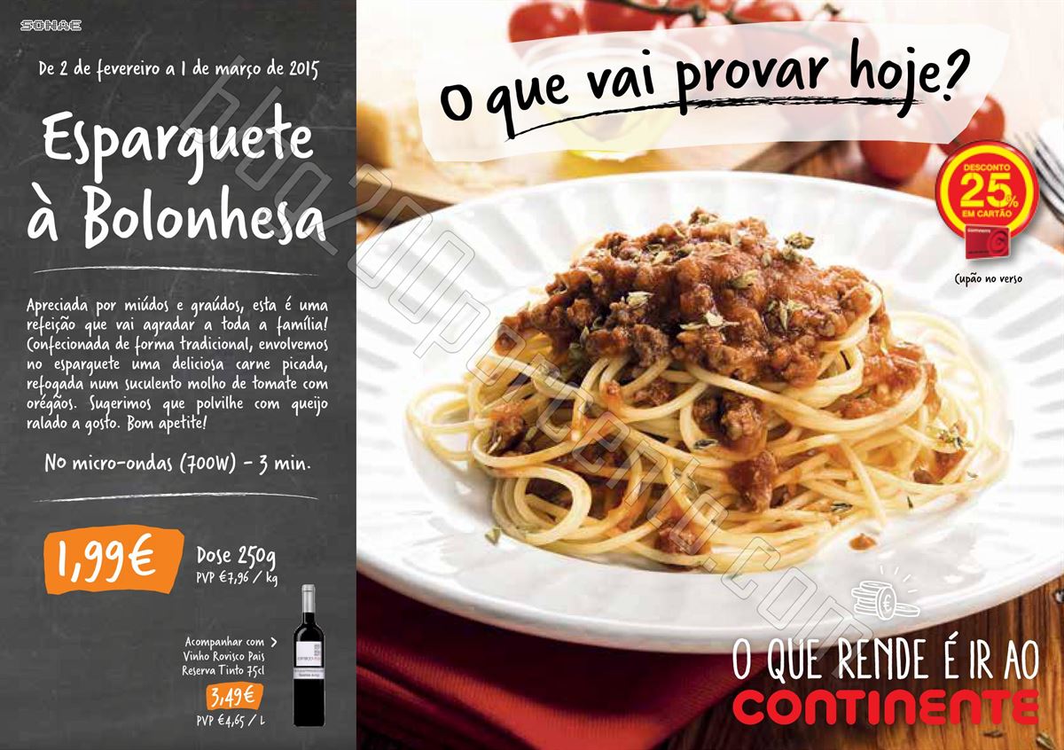 Novo Folheto CONTINENTE Take Away até 1 março p1