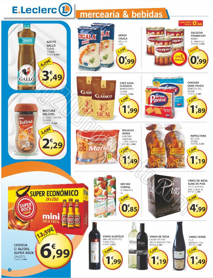 Antevisão Folheto E-LECLERC Feira de 4 a 14 maio 