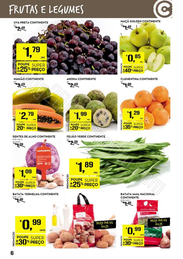 Antevisão Folheto CONTINENTE de 11 a 17 novembro 