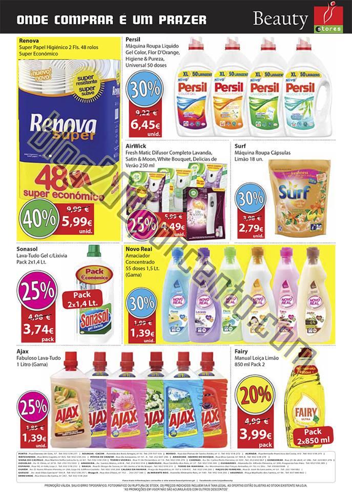 Novo Folheto BEAUTY STORES Promoções de 22 junho