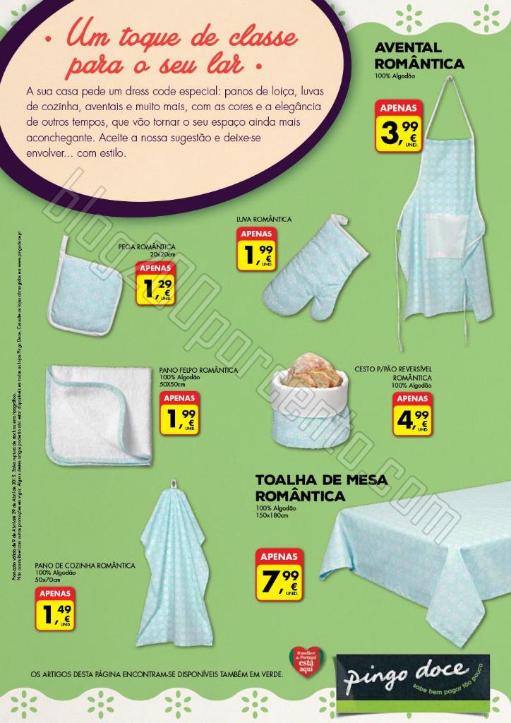 Antevisão Folheto PINGO DOCE Casa de 9 a 29 abril