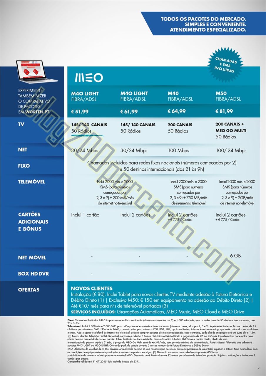 Novo Folheto WORTEN MOBILE de 9 julho a 5 agosto p
