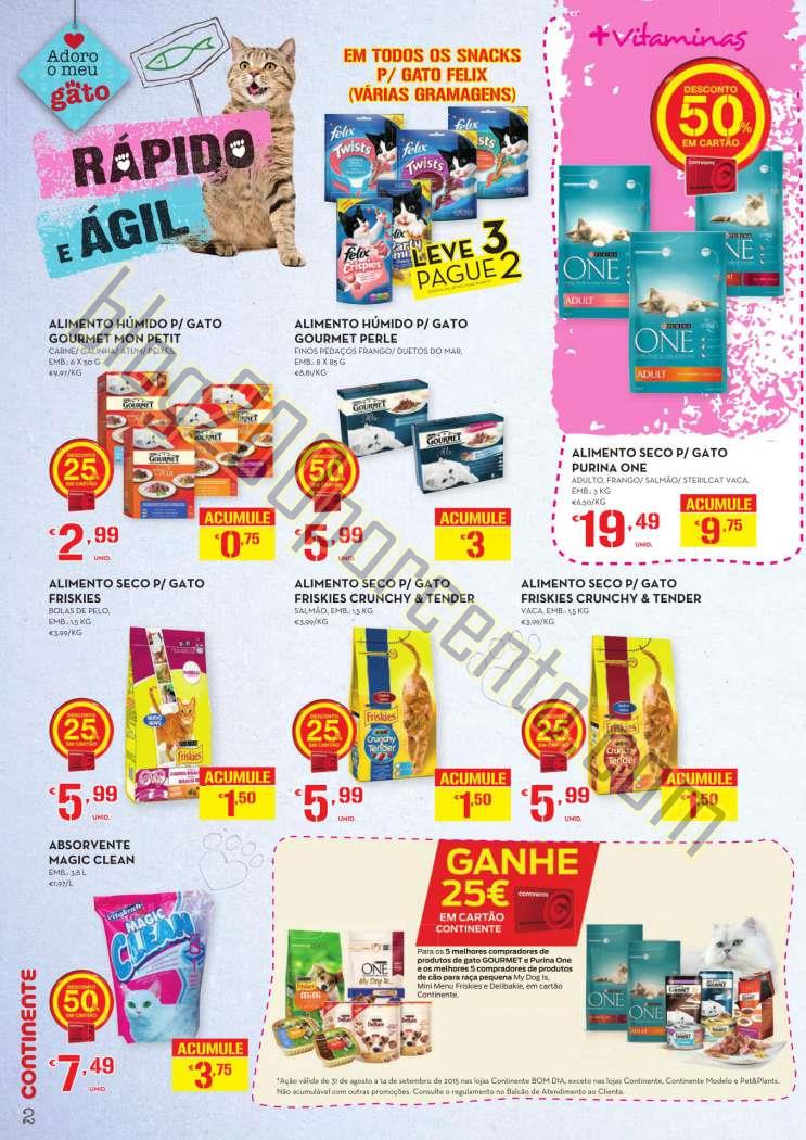 Antevisão Folheto CONTINENTE Feira dos animais de