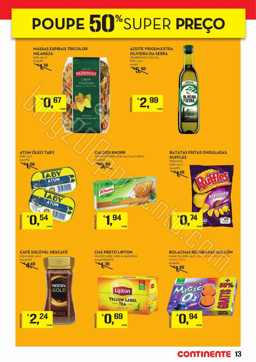 Antevisão Folheto CONTINENTE de 3 a 9 fevereiro p