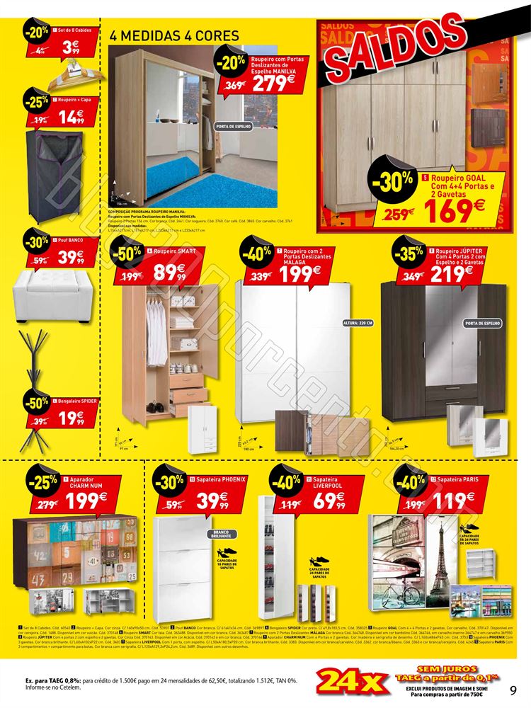 Novo Folheto CONFORAMA Saldos de 2 a 21 janeiro p9