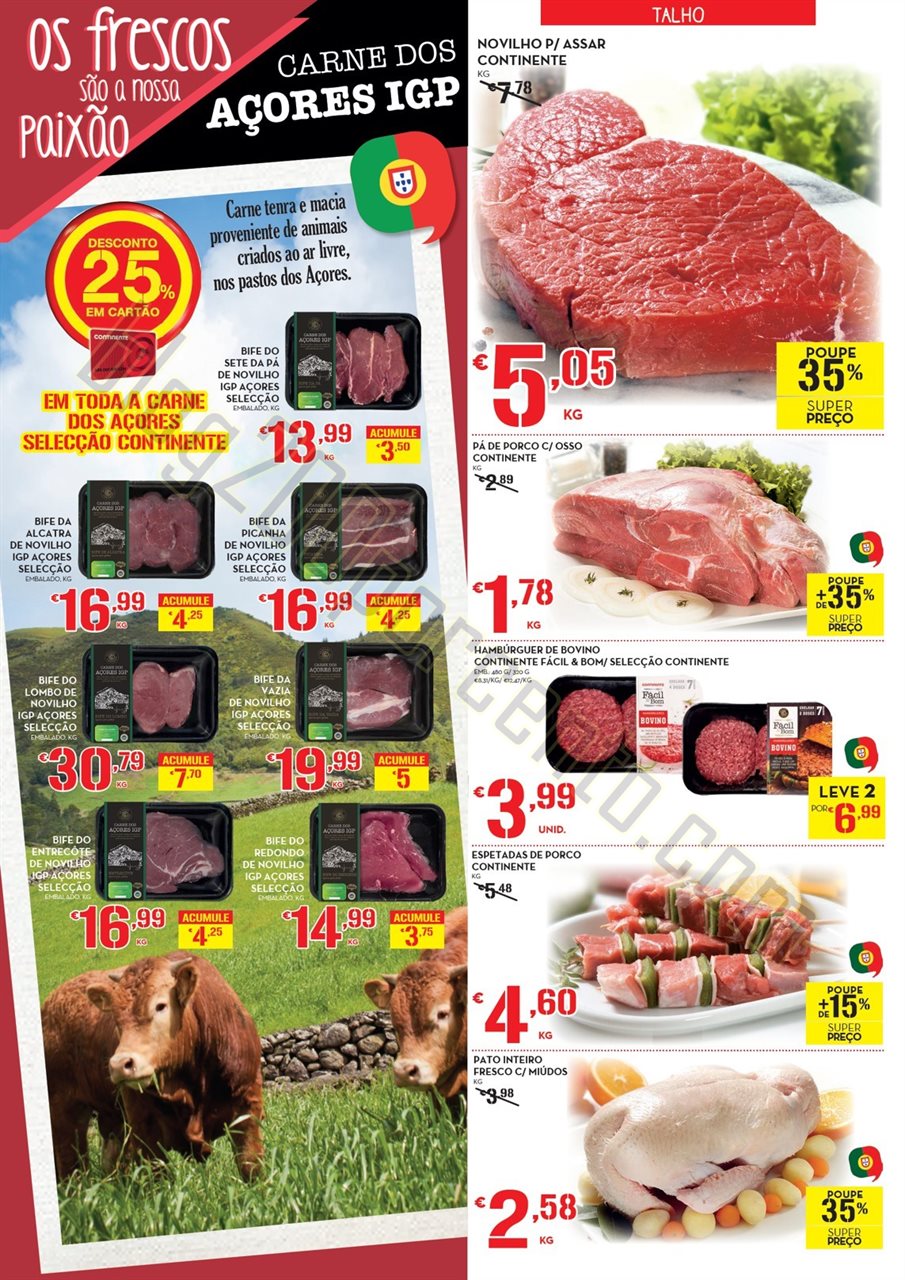 Antevisão Folheto CONTINENTE Promoções de 10 a 