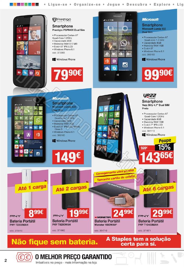 Antevisão folheto STAPLES Mobilidade de 19 a 31 m