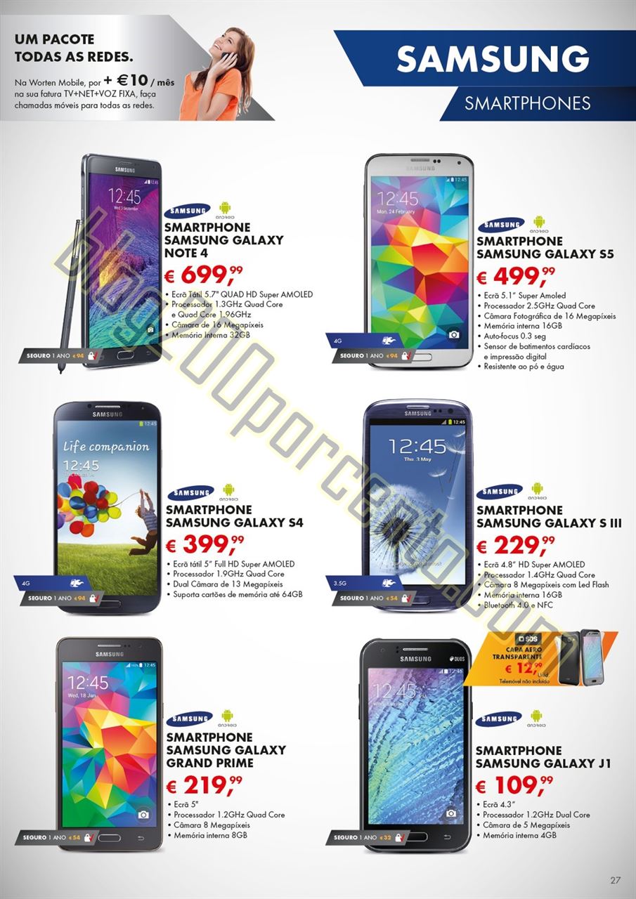 Novo Folheto WORTEN MOBILE de 9 julho a 5 agosto p