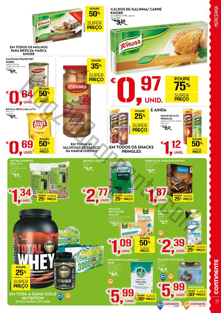 Antevisão Folheto CONTINENTE Promoções de 19 a 