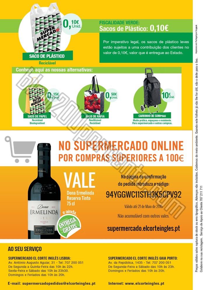 Antevisão Folheto EL CORTE INGLÉS Promoções de