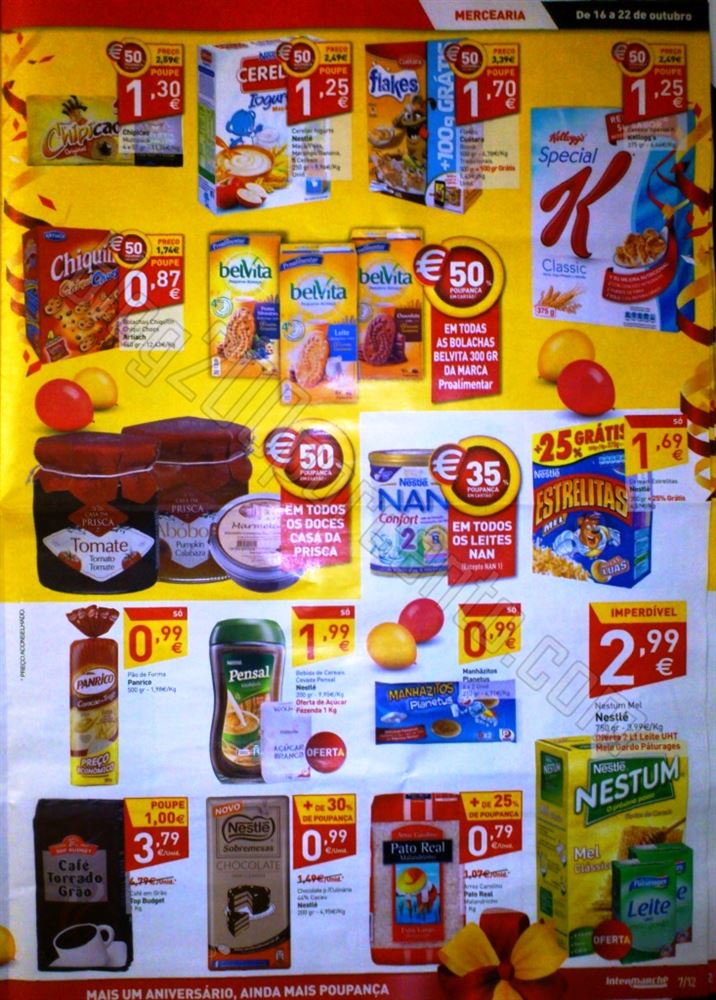 Antevisão folheto INTERMARCHÉ promoções de 16 