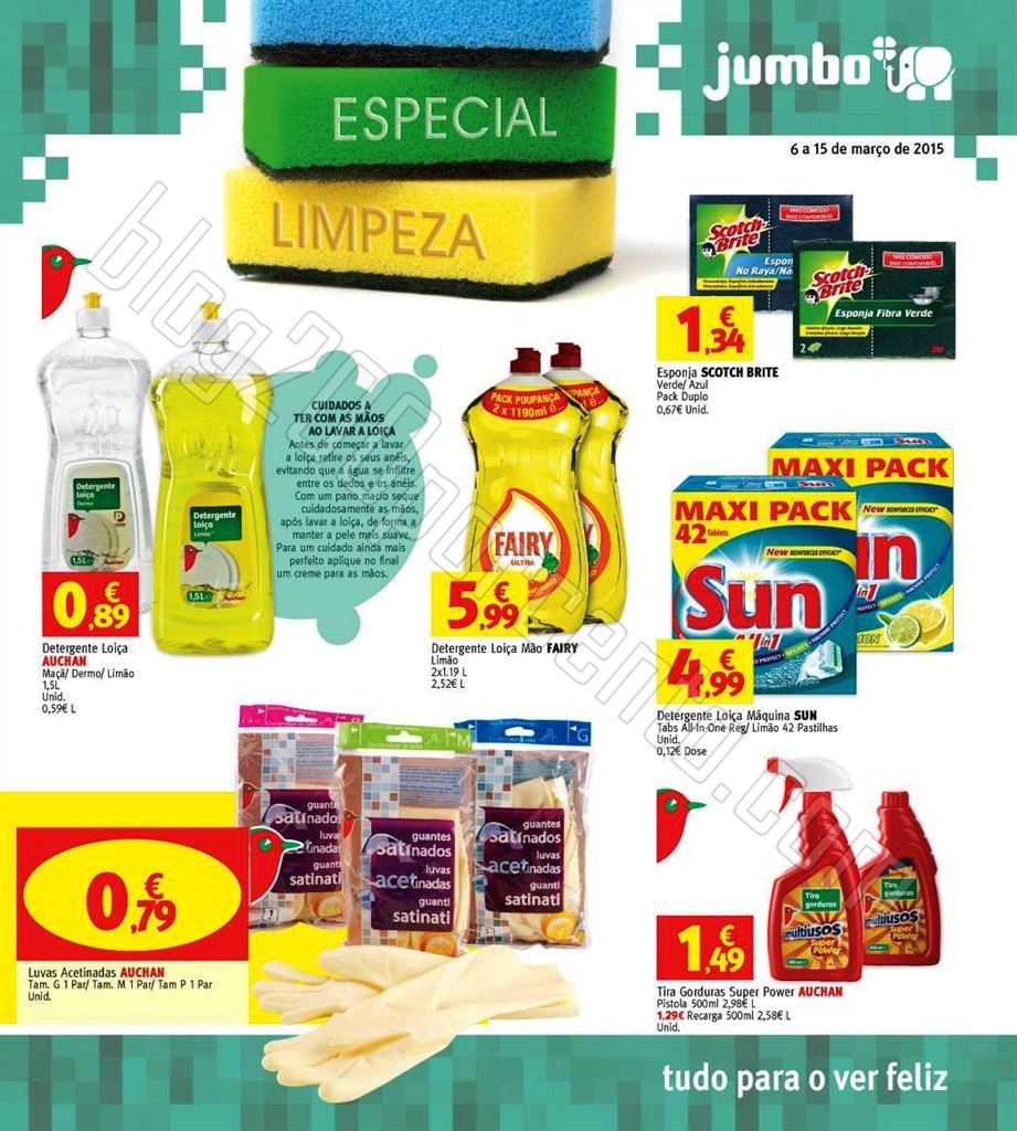Antevisão Folheto JUMBO Especial Limpeza de 6 a 1