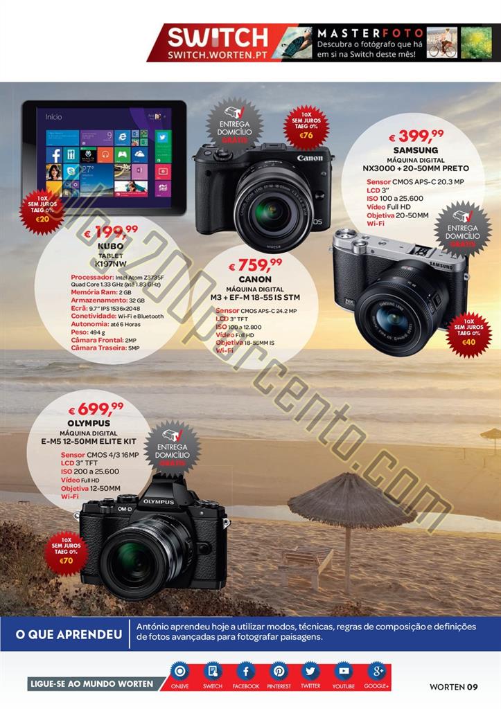 Novo Folheto WORTEN Promoções de 3 a 28 julho p9