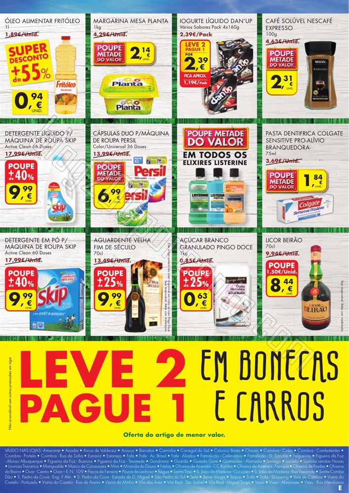 Antevisão Folheto PINGO DOCE Fim de Semana 5 a 8 