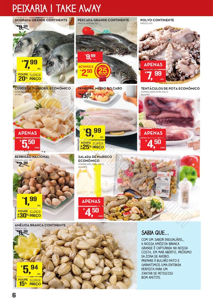 Antevisão Folheto CONTINENTE promoções de 16 a 