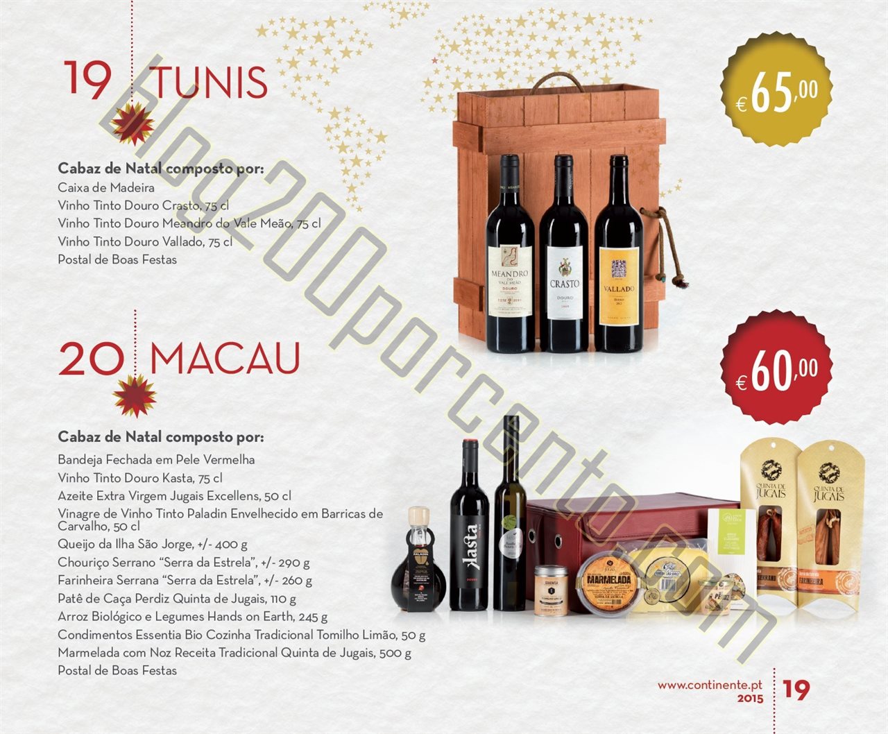 Folheto Natal CONTINENTE Cabazes Natal até 13 dez