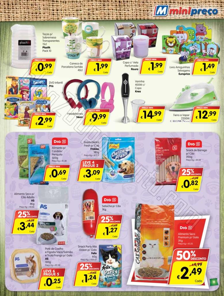 Antevisão Folheto MINIPREÇO Promoções de 16 a 