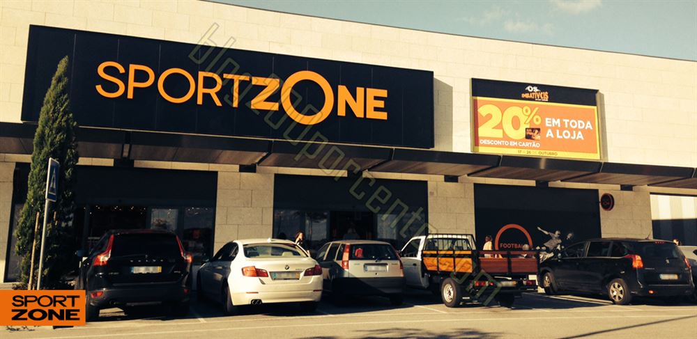 20% de desconto em toda a loja SPORT ZONE Évora a