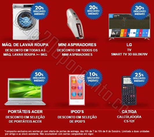 Mega24 WORTEN até às 10h de 8 outubro