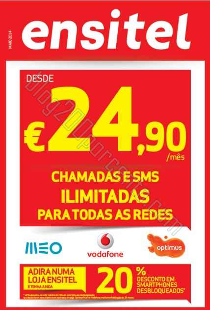 Novo folheto | ENSITEL | de maio