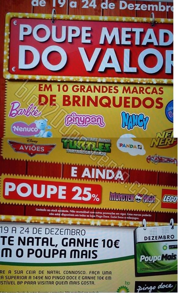 Antevisão Fim de Semana PINGO DOCE de 19 a 24 dez