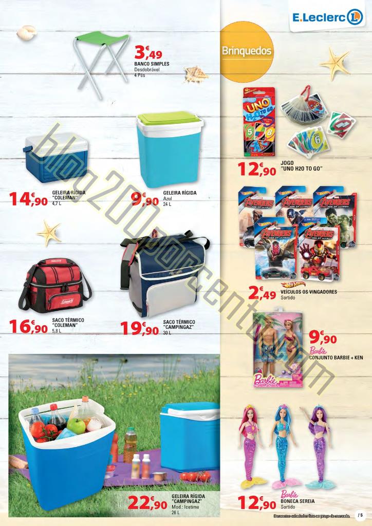 Antevisão de Folheto E-LECLERC Verão de 16 a 28 