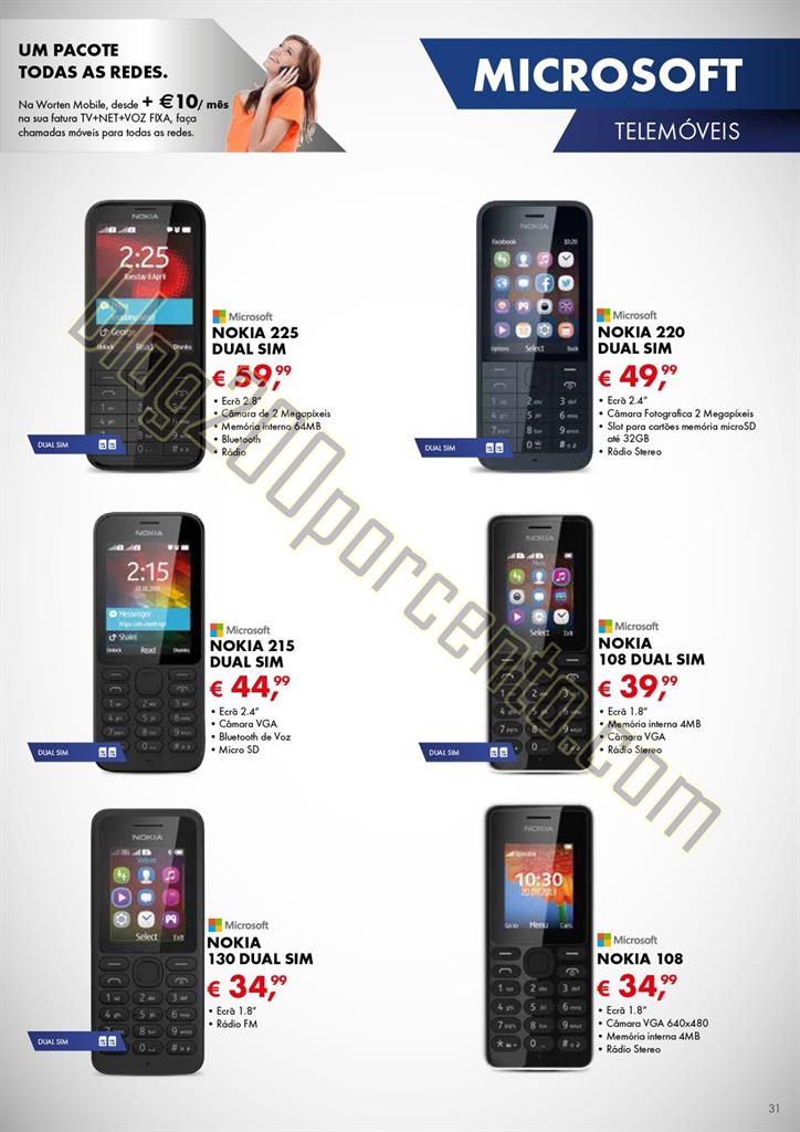 Novo Folheto WORTEN MOBILE Promoções até 2 sete